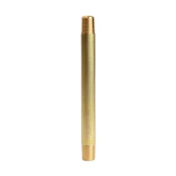 ATC 1/8 in. MPT 1/8 in. D MPT Yellow Brass Nipple 4 in. L