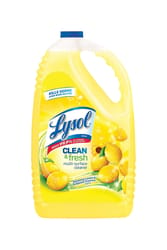 Lysol Clean & fresh Lemon Scent Multi-Purpose Cleaner Liquid 144 oz