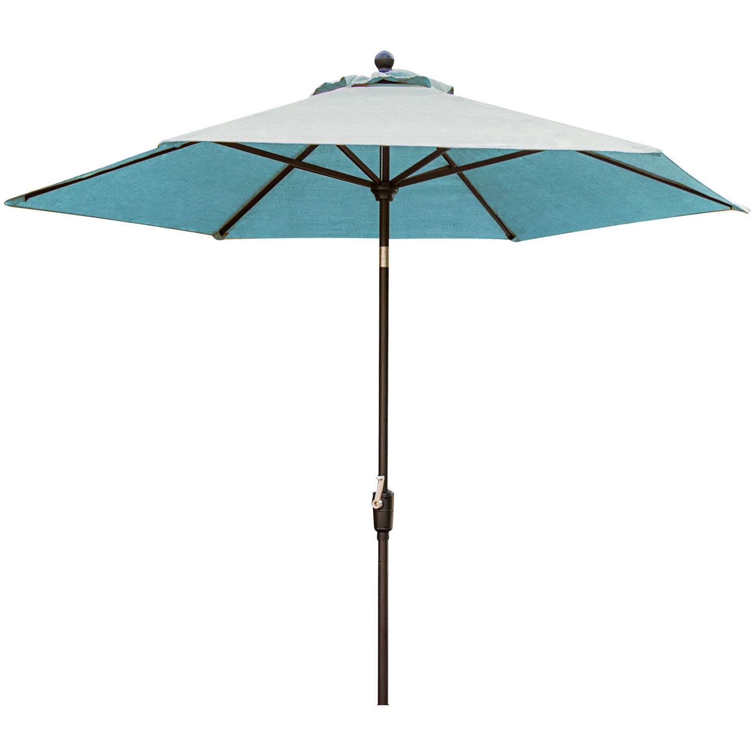 Hanover Traditions 11 Ft Tiltable Blue Patio Umbrella Ace Hardware