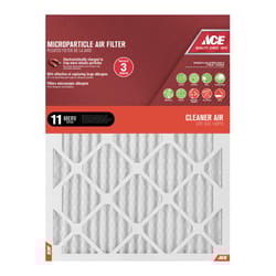 Ace 16 in. W X 25 in. H X 1 in. D Synthetic 11 MERV Pleated Microparticle Air Filter 1 pk