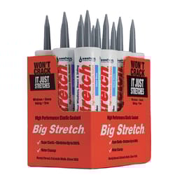 Sashco Big Stretch Steel Blue Acrylic Latex Door/Siding/ Window Caulk Sealant 10.5 oz