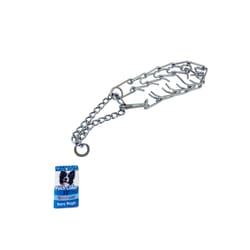 PDQ Silver Chain Dog Pinch Collar Medium/Large