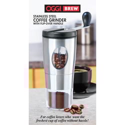 OGGI Brew Multicolored ABS Plastic/Stainless Steel Coffee Grinder