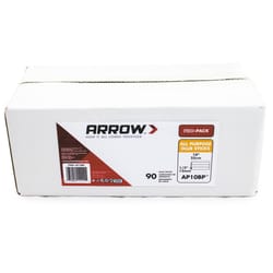 Arrow 1/2 in. D X 10 in. L All Purpose Glue Sticks Clear 90 pk