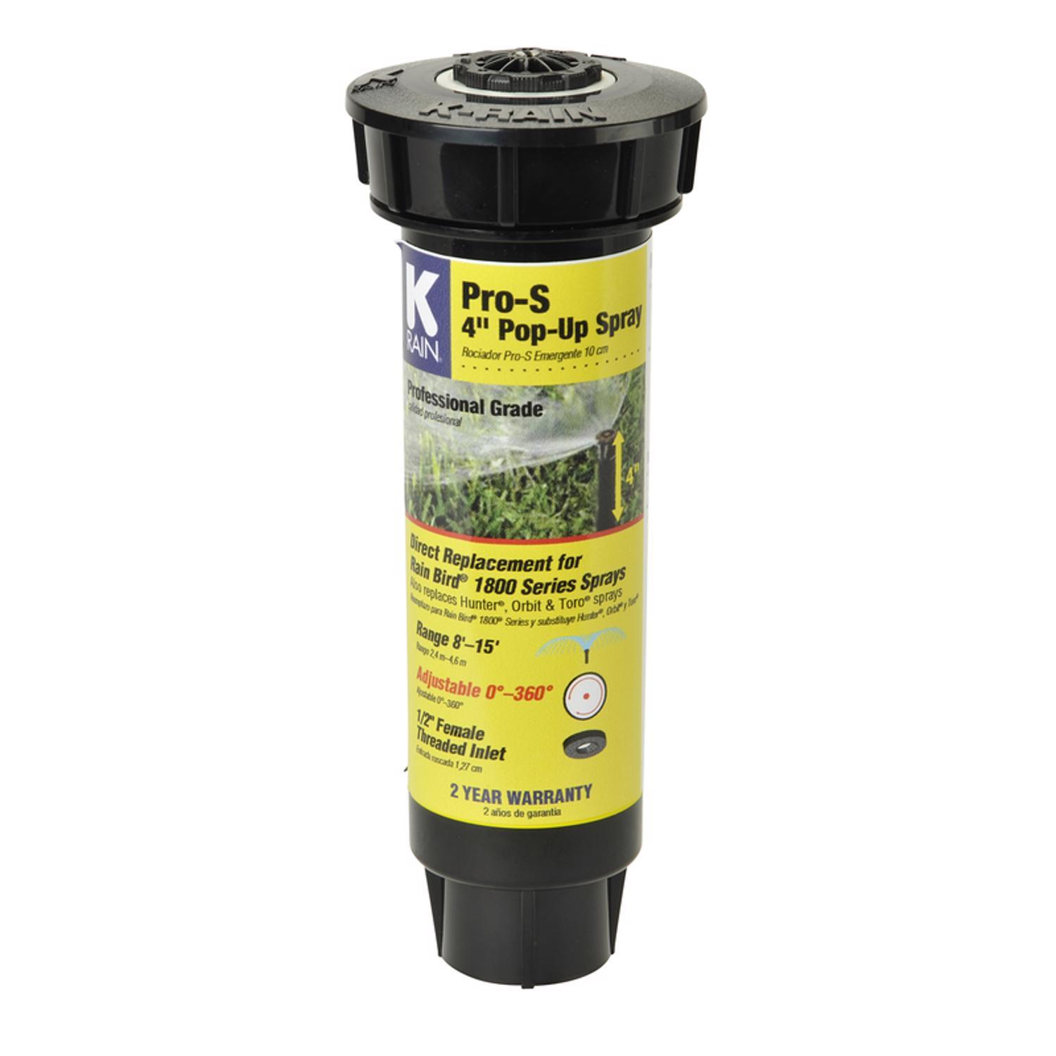Orbit Professional Series 1/2 in. Threaded Pop-Up Sprinkler 1 pk Orbit Professional Series 1/2 in. Threaded Pop-Up Sprinkler 1 pk
