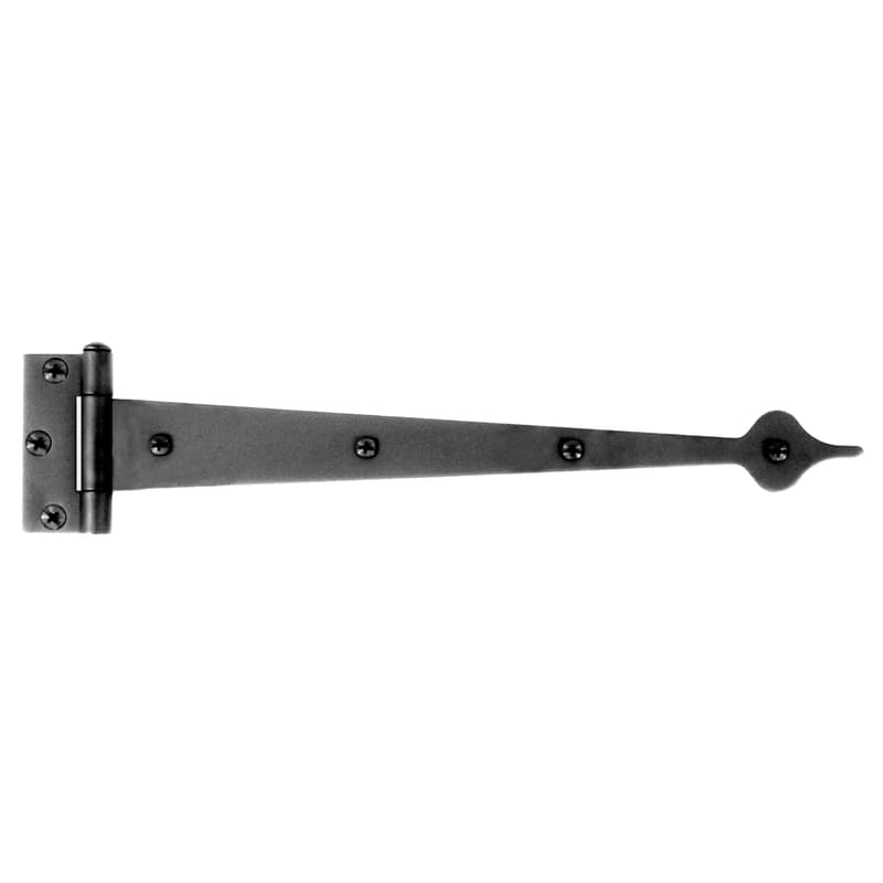 Photos - Door Hinge Acorn 10 in. L Black Strap Hinge 1 pk AI5BP 