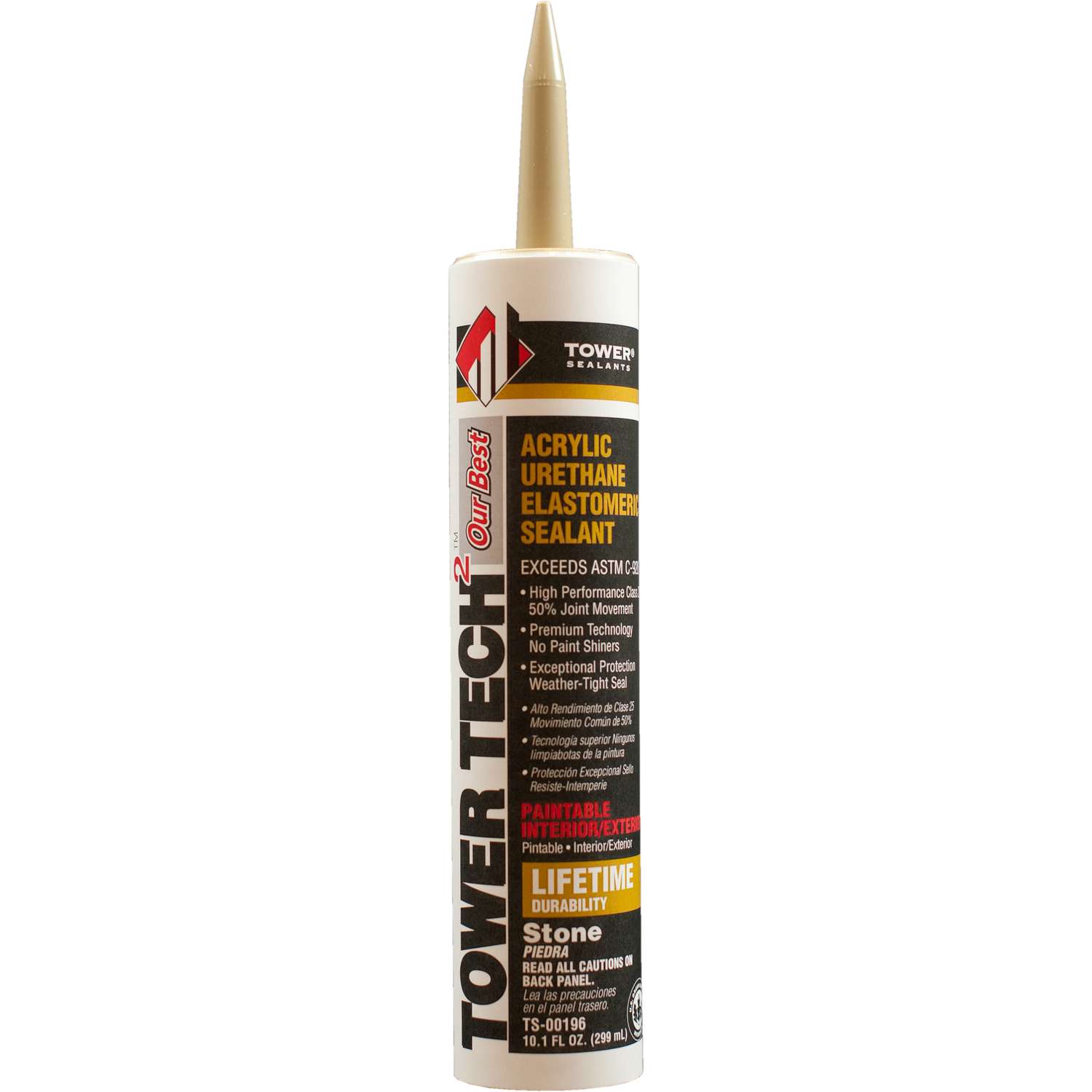 Tower Sealants Tower Tech 2 Stone Acrylic Urethane Sealant 10.1 oz