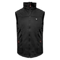 ActionHeat XL Sleeveless Men's Full-Zip Heated Vest Kit Black