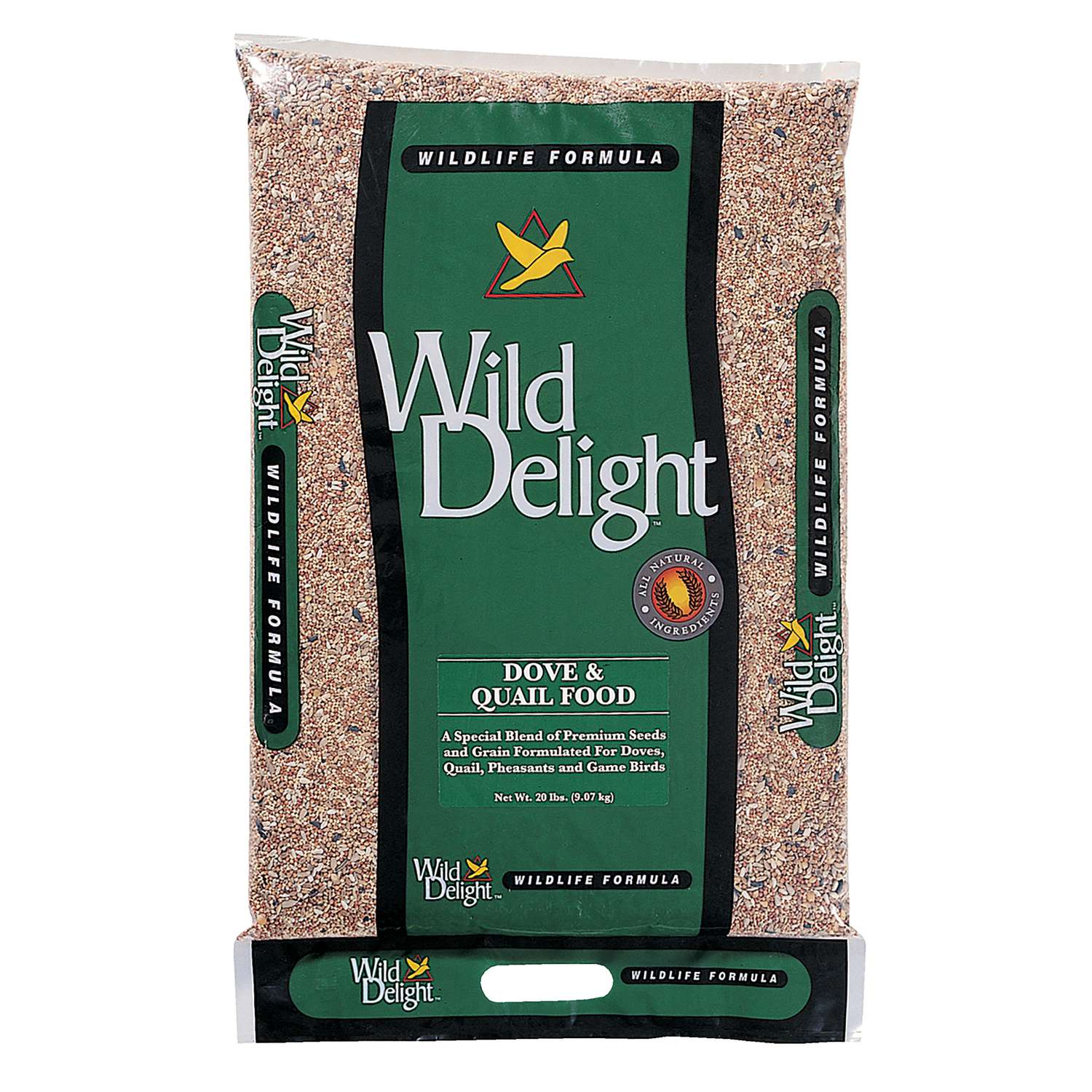 Wild Delight Dove & Quail Food Assorted Species Millet Bird Seed 20 lb