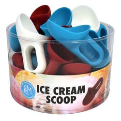 R&M International Corp Red Plastic Ice Cream Scoop