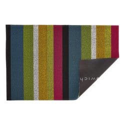 Chilewich 36 in. W X 60 in. L Multicolored Bold Stripe Vinyl Floor Mat