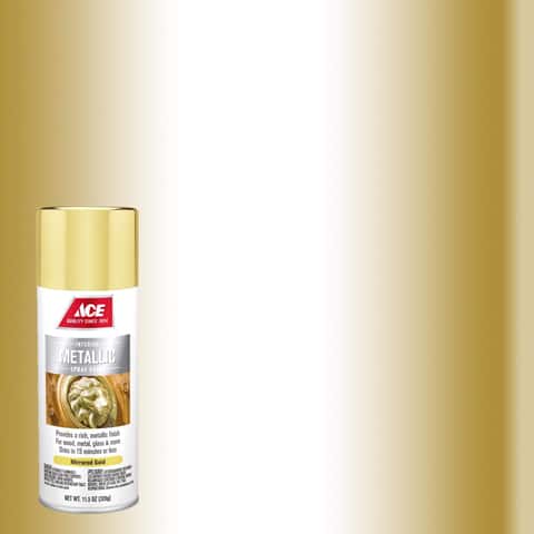 11 oz. Metallic Gold Custom Lacquer Spray Paint (6-Pack)