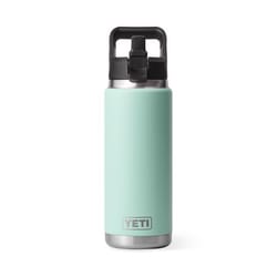 YETI Rambler 26 oz Seafoam BPA Free Bottle with Straw Cap