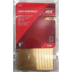 Ace Brown Brass Door Reinforcer