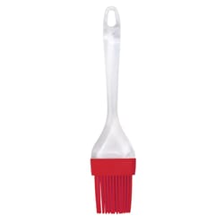 Mrs. Anderson's Baking Red/White Silicone/Plastic Pastry Brush