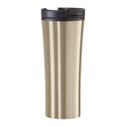 OGGI 16 oz Champagne BPA Free Contour Travel Mug
