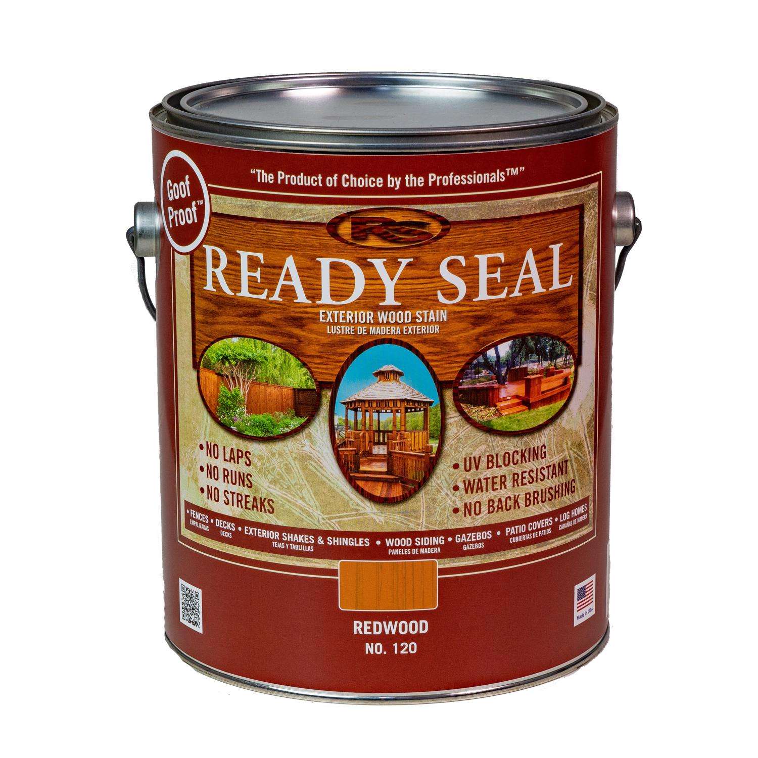 Ready Seal Goof Proof SemiTransparent Redwood OilBased
