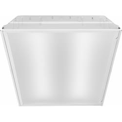 Lithonia Lighting 39 W LED Troffer Fixture 3-1/4 in. H X 24 in. W X 48 in. L