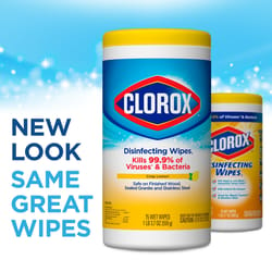 Clorox Lemon Fresh Disinfecting Wipes 75 pk