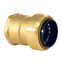 Apollo Tectite Push to Connect 1 in. PTC in to X 1 in. D FPT Brass Adapter