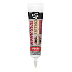 DAP Kwik Seal Ultra Biscuit Siliconized Acrylic Kitchen and Bath Sealant 5.5 oz