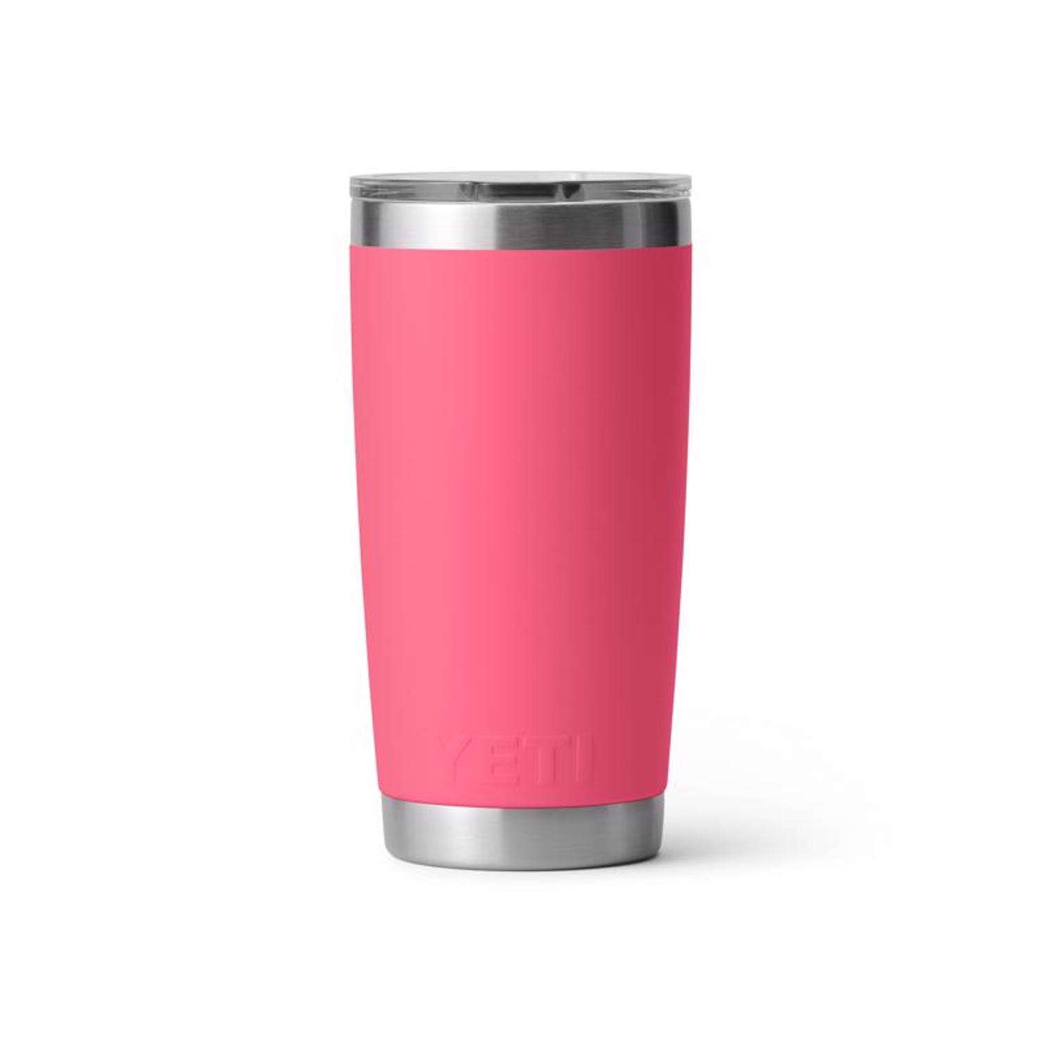 バーベキュー・調理用品 YETI Rambler 20oz PINK LE YETI Rambler 20 oz Tropical Pink BPA Free Tumbler with