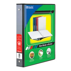 Bazic Products 1.5 in. W X 10.39 in. L 3-Ring View Binder