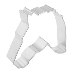 R&M International Corp International Corp 4 in. W X 5 in. L Horse Head Cookie Cutter Silver 1 pc