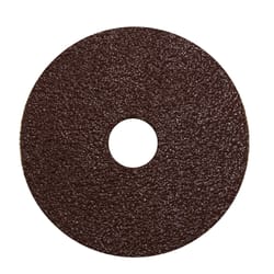 Century Drill & Tool 4.5 in. Aluminum Oxide Center Mount Fiber Disc 36 Grit Extra Coarse 3 pk