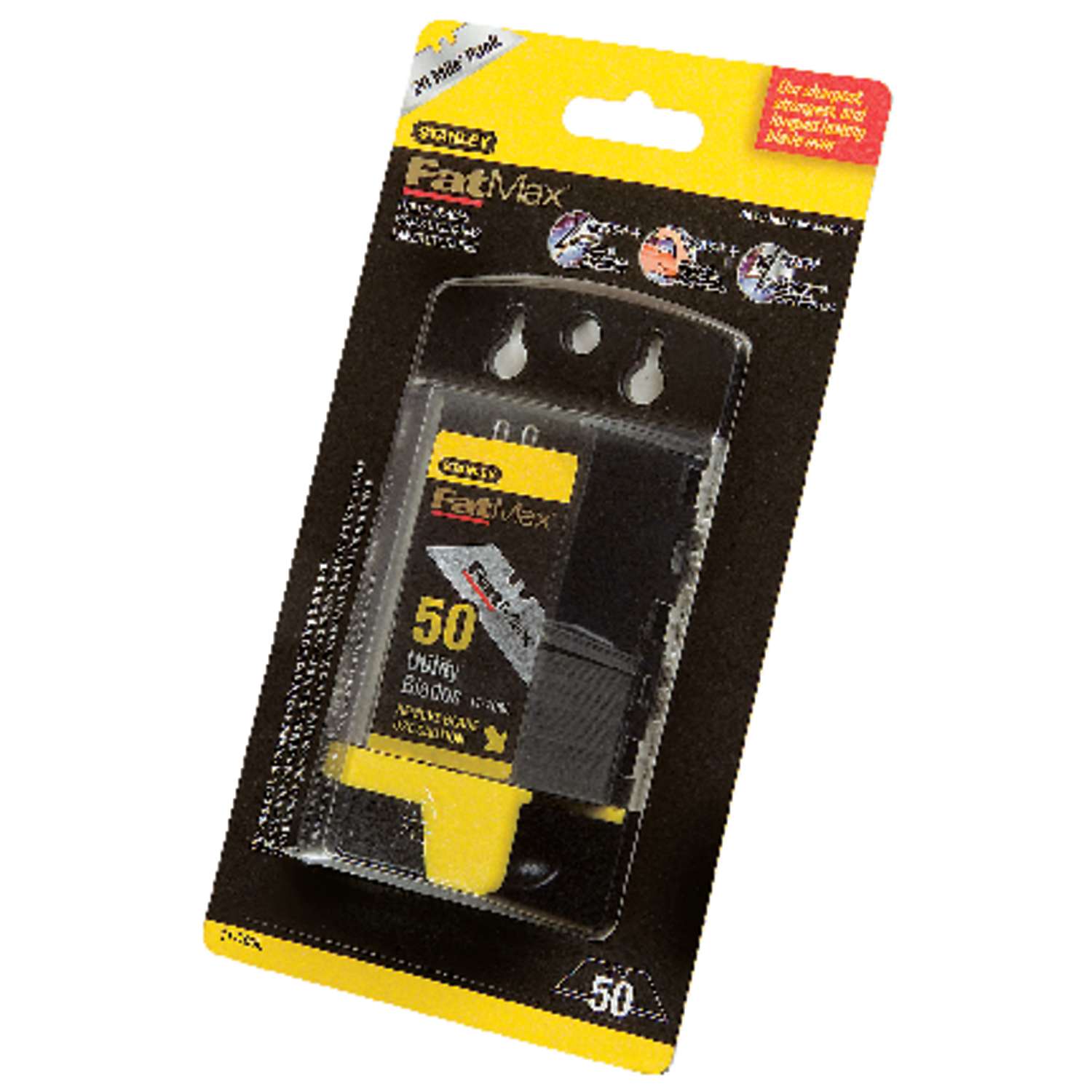 Stanley FatMax Steel Utility Replacement Blade 27/16 in. L 50 pc