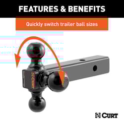 Curt Tri-Ball Mount