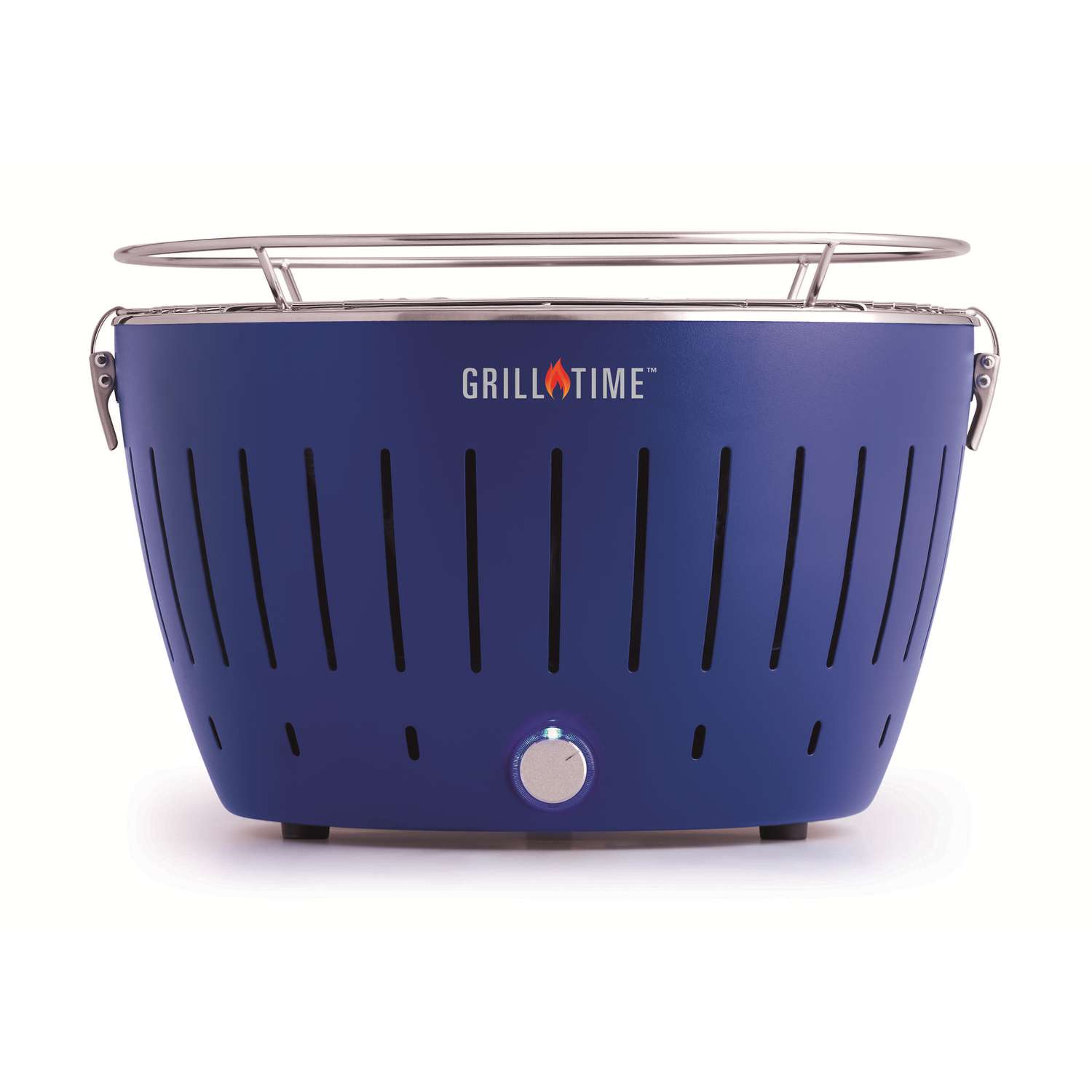 Grill Time 12.5 in. Tailgater GT Charcoal Grill Blue Ace Hardware