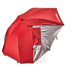 SPORT BRELLA Red 108 in. D Compact Umbrella