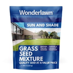 Wonderlawn Mixed Sun or Shade Grass Seed 3 lb
