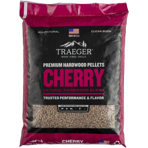 Traeger Premium All Natural Cherry BBQ Wood Pellet 20 lb Ace