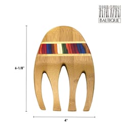 Totally Bamboo Baltique Marrakesh Multicolored Bamboo Salad Hands