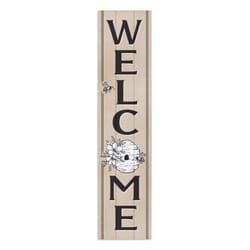 P. Graham Dunn Multicolored Wood 47 in. H Welcome Porch Sign