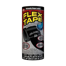 Flex Seal Family of Products Flex Tape 8 in. W X 5 ft. L Black Waterproof Repair Tape