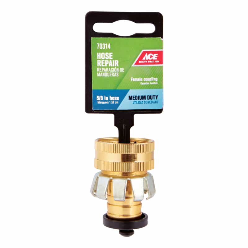 Ace 5/8 in. Metal Threaded Female Clinch Hose Mender Clamp Ace Hardware
