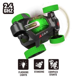 Flipo Cyclone 360° RC Stunt Car Green