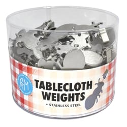 R&M International Corp Silver Stainless Steel Tablecloth Weight Ant