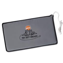 K&H Pet Prodcuts Gray Heated Pet Mat 26.5 in. W X 16.75 in. L