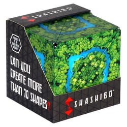 Shashibo Wild Series Jungle Magnetic Puzzle Cube Green 12 pc