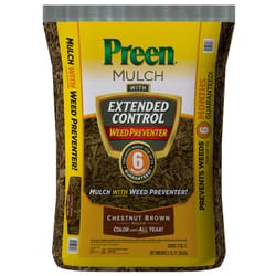 Preen Extended Control Chestnut Brown Weed Preventer Mulch 2 cu ft