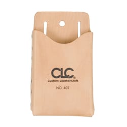 CLC 4.25 in. W X 7.5 in. H Leather Tool Pouch 1 pocket Tan 1 pc