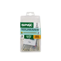 SPAX PowerTrim No. 9 Sizes X 4 in. L T15+ Trim Head Coarse Trim Screws