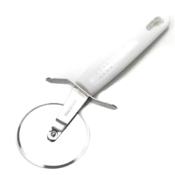 Chef Craft White Plastic/Stainless Steel Pizza Cutter