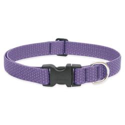 Lupine Pet Eco Lilac Lilac Recycled Plastic Dog Adjustable Collar