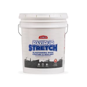 Ames Maximum Stretch Smooth Tintable White Elastomeric Roof