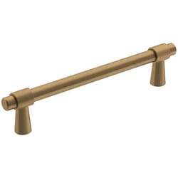 Amerock Destine Contemporary Rectangle Cabinet Pull 5-1/16 in. Champagne Bronze 1 pk